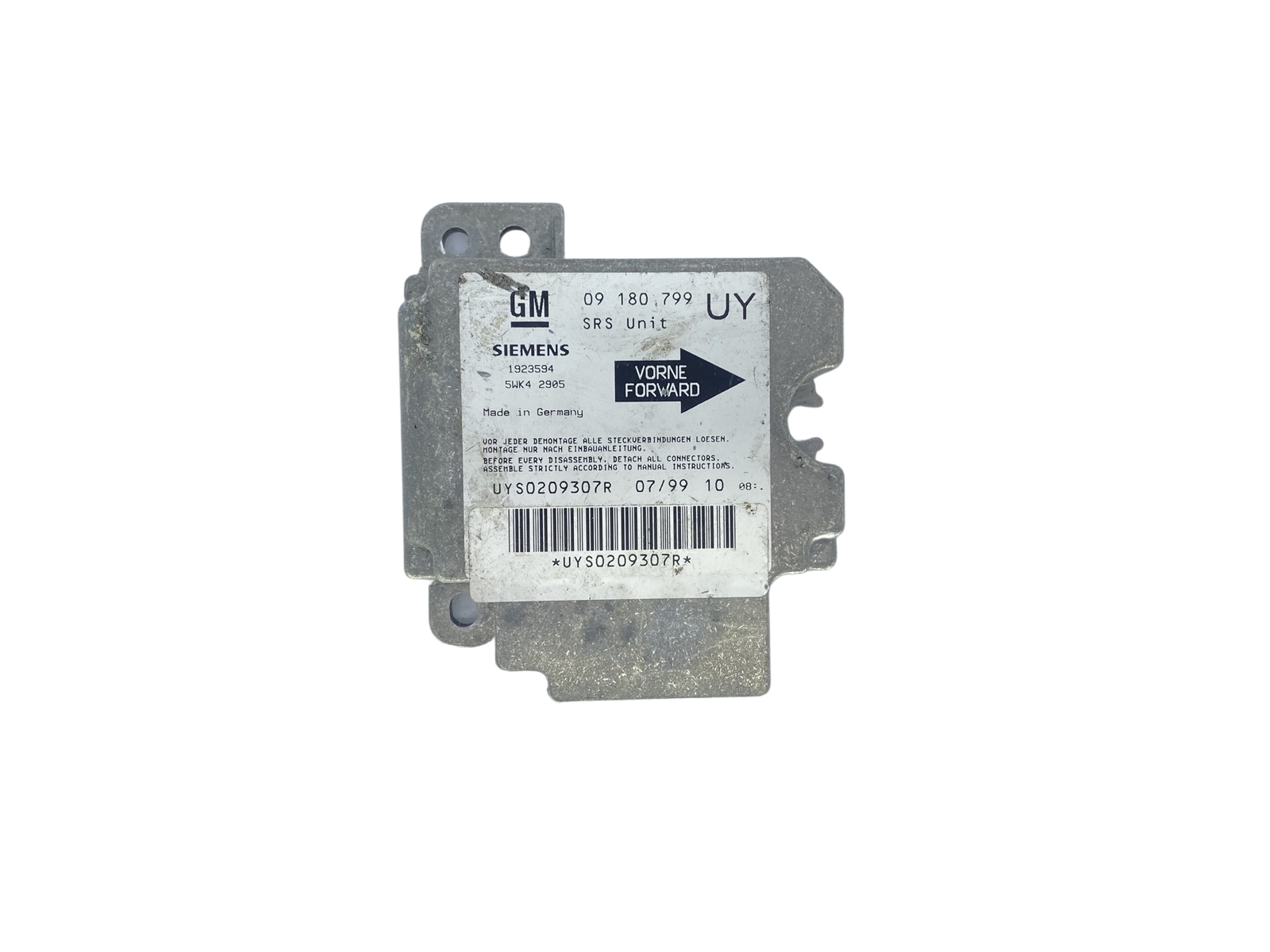 Unidade de Controlo 09180799 5WK42905 Opel Siemens 58496 main product photo