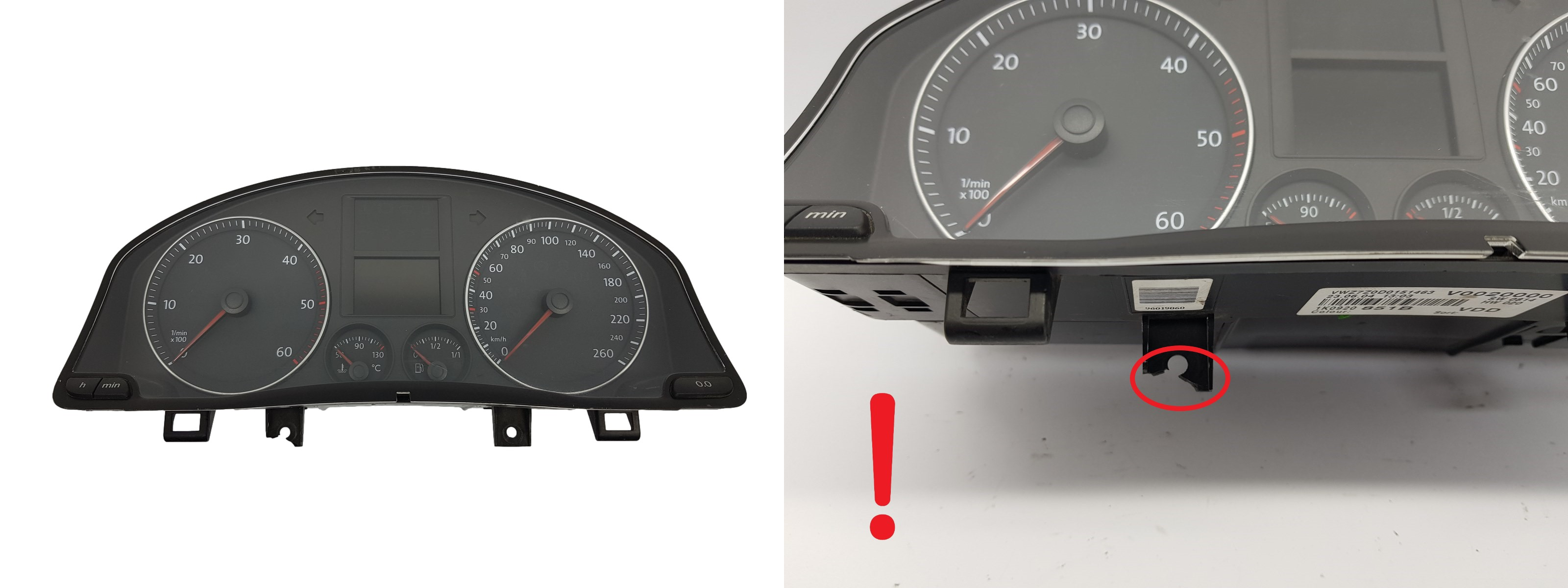 Conta-rotações VW Golf MK5 1K0920851B 2941 main product photo