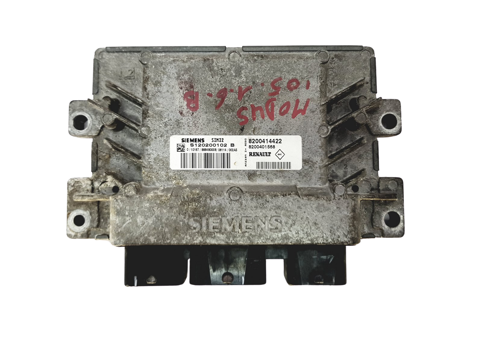 Unidade de Controlo S120200102B 8200414422 8200401568 Renault Siemens 27090 main product photo
