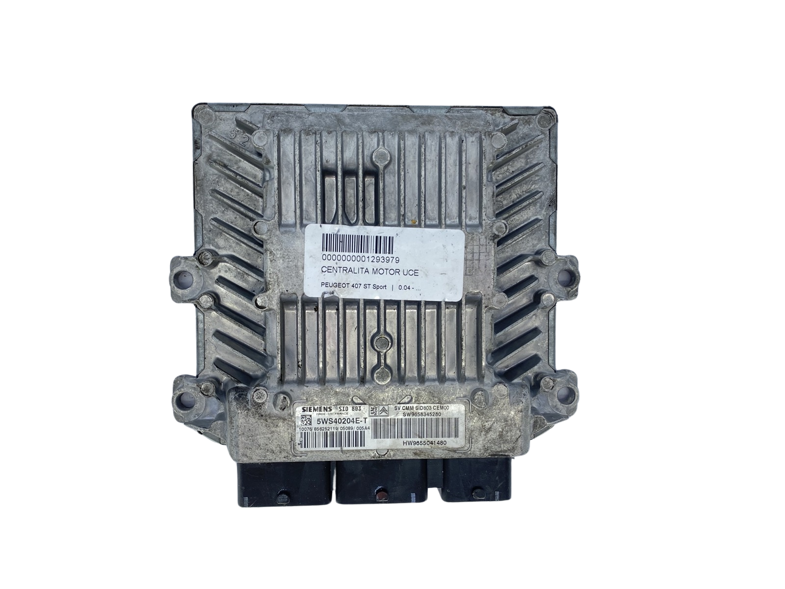 Unidade de Controlo 5WS40204E-T 9658345280 9655041480 PSA Siemens 60796 main product photo