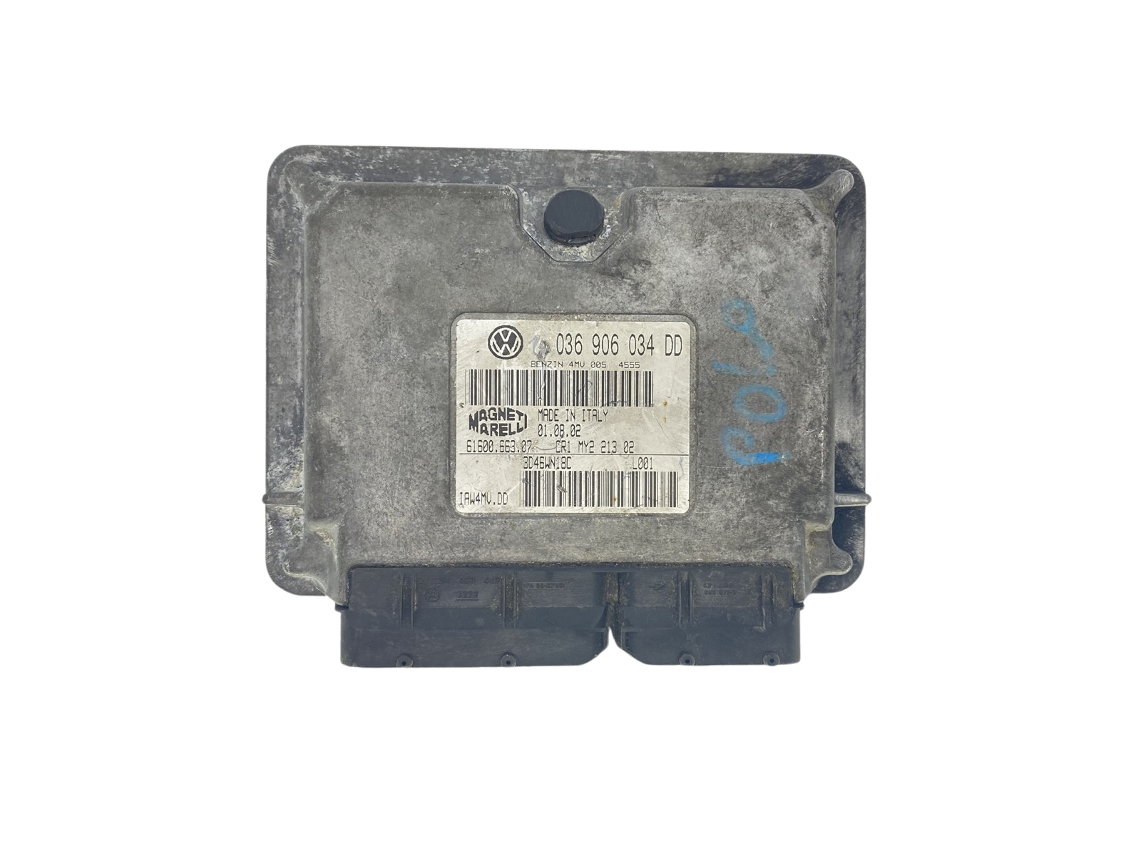 Unidade de Controlo VW 036906034DD IAW4MV.DD 61600.663.07 Magneti Marelli 55709 main product photo