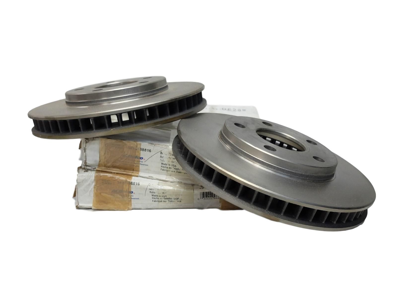 Disco de travão Frente 18038816 ACDelco Opel Buick main product photo