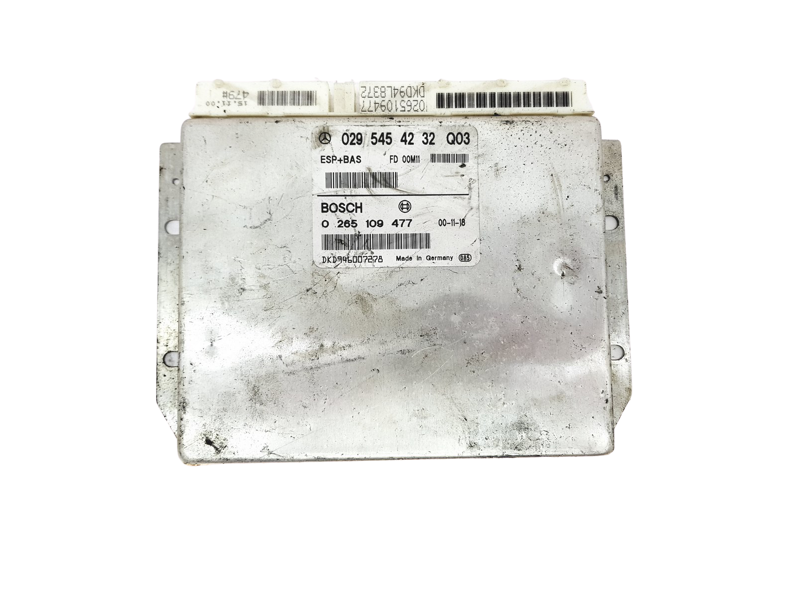 Unidade de Controlo 0295454232Q03 0265109477 Mercedes Bosch 27836 main product photo