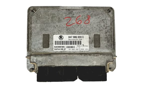 Unidade de Controlo 047906033C 5WP44199 07 Skoda Siemens 20994 main product photo