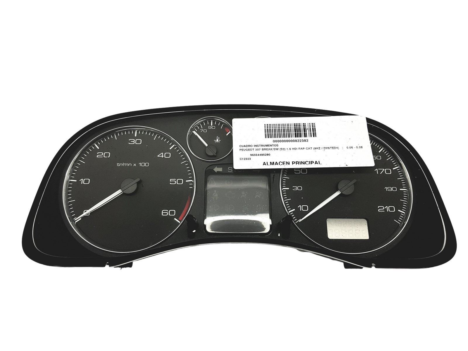 Conta-rotações Peugeot 307 9654485280 A01 57079 main product photo