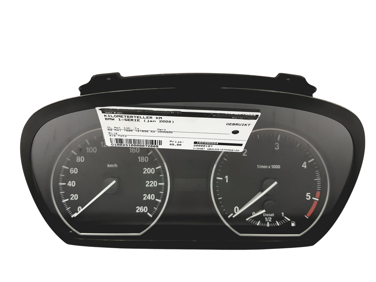 Conta-rotações BMW 1 E87 9166823-01 1024955-84 32071 main product photo