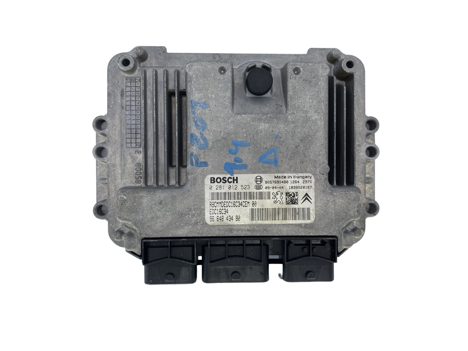 Unidade de Controlo 0281012523 9664843480 9657699480 PSA Bosch 53372 main product photo