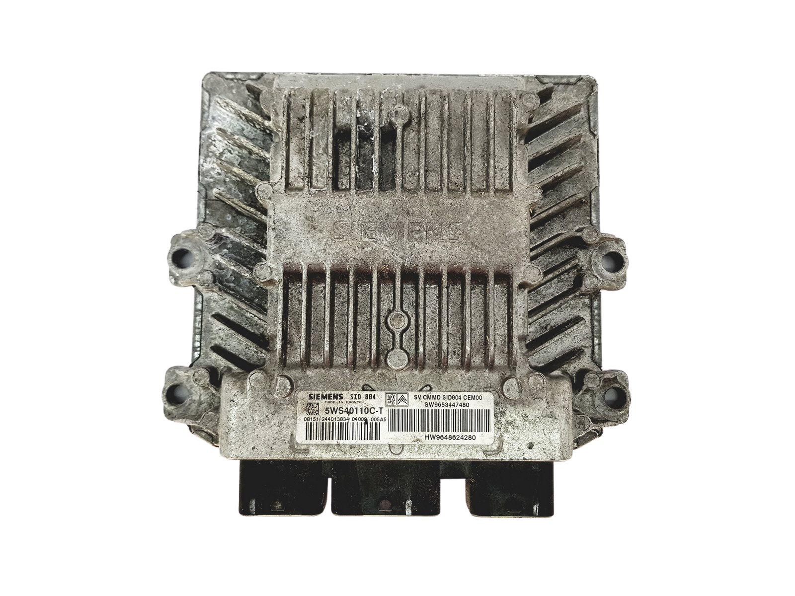 Unidade de Controlo 9653447480 9648624280 5WS40110C-T PSA Siemens 27923 main product photo