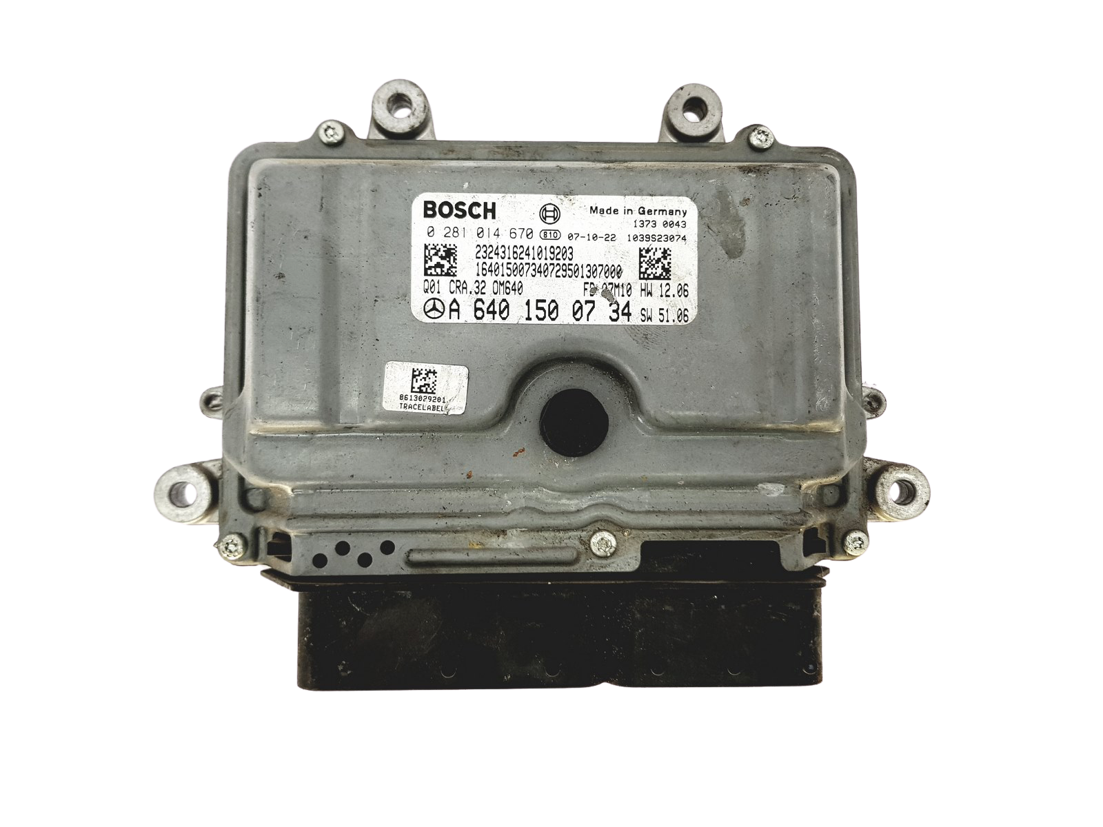 Unidade de Controlo A6401500734 0281014670 Mercedes Bosch 27812 main product photo