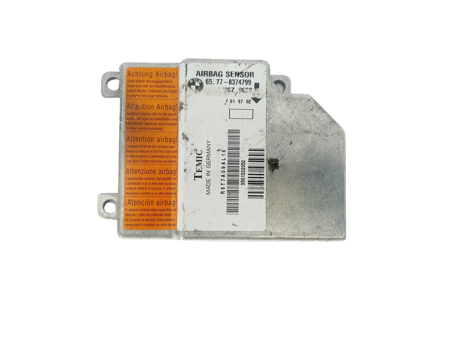 Módulo da unidade de controle 65.77-8374799 MRSZ 9032 BMW Temic 38272 main product photo