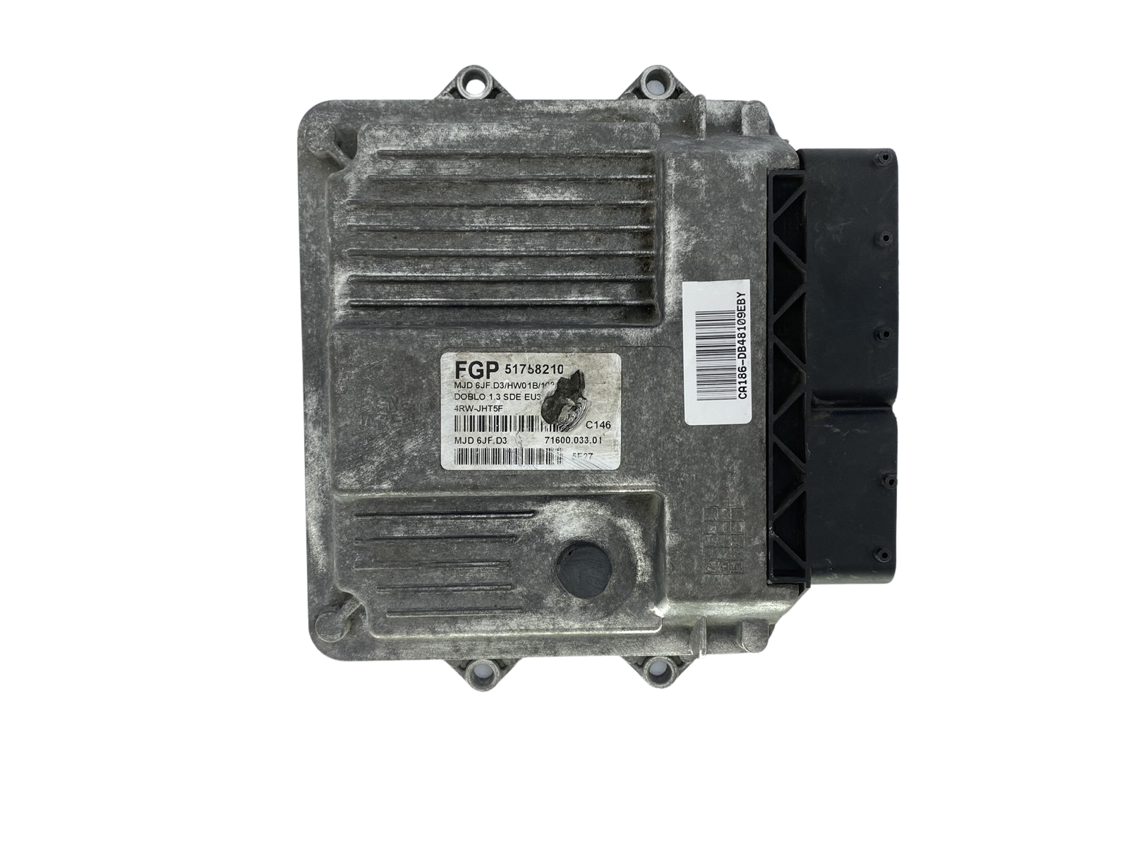 Unidade de Controlo MJD6JF.D3 51758210 71600.033.01 Fiat Magneti Marelli 48109 main product photo