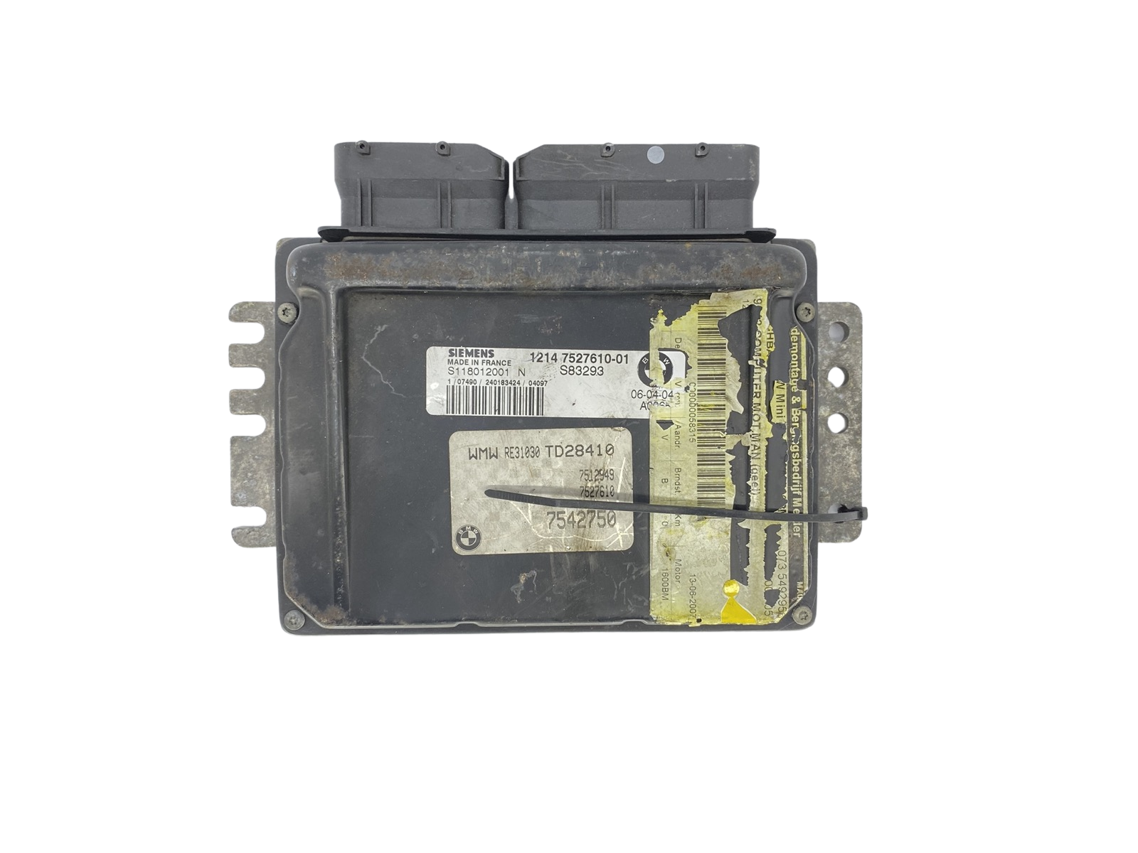 Unidade de Controlo 12147527610-01 S118012001N Mini BMW Siemens 57036 main product photo