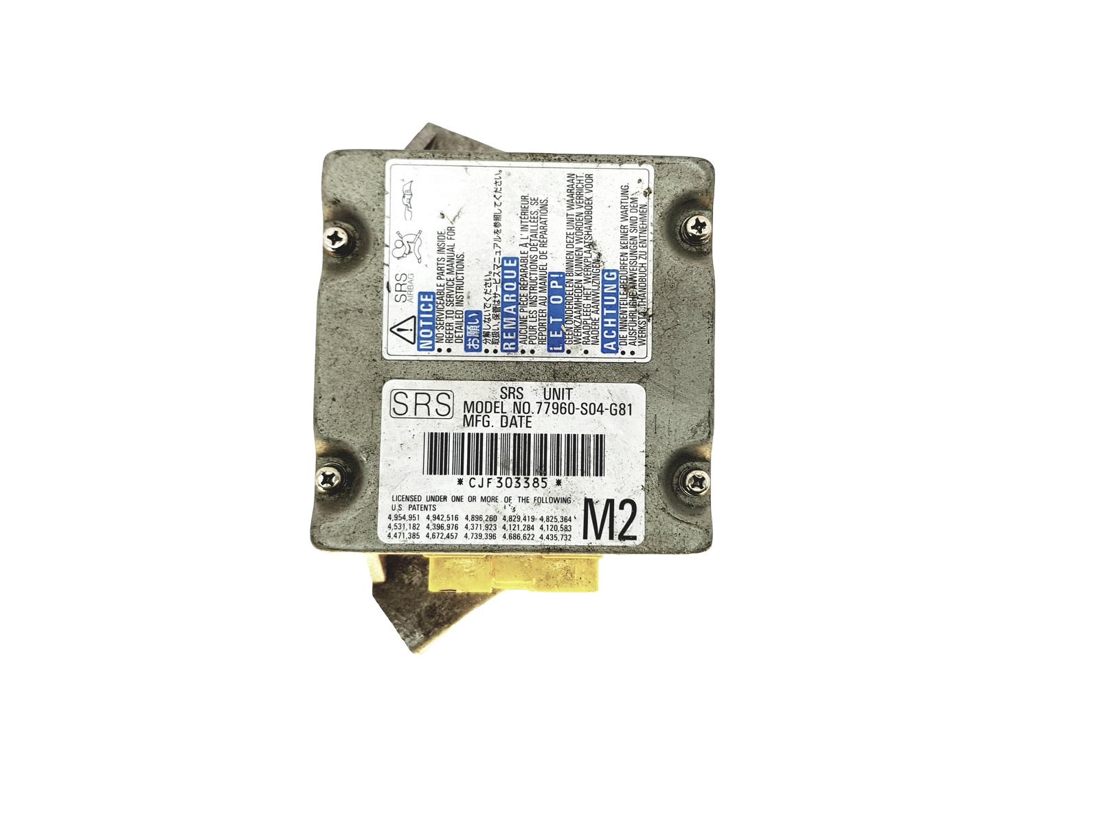 Módulo da unidade de controle 77960-S04-G81 Honda main product photo