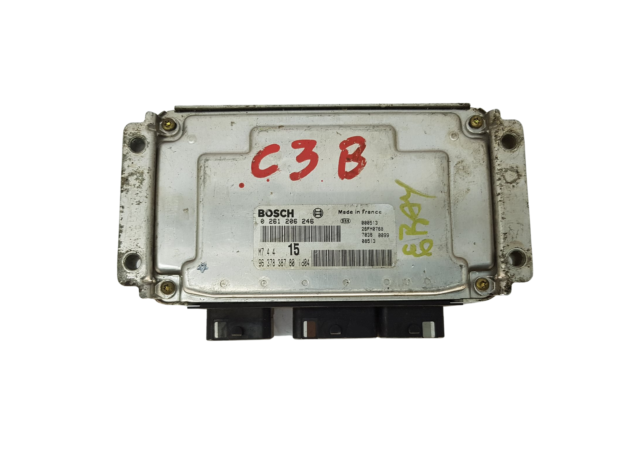Unidade de Controlo 0261206246 9637838780 id04 PSA Bosch 16393 main product photo