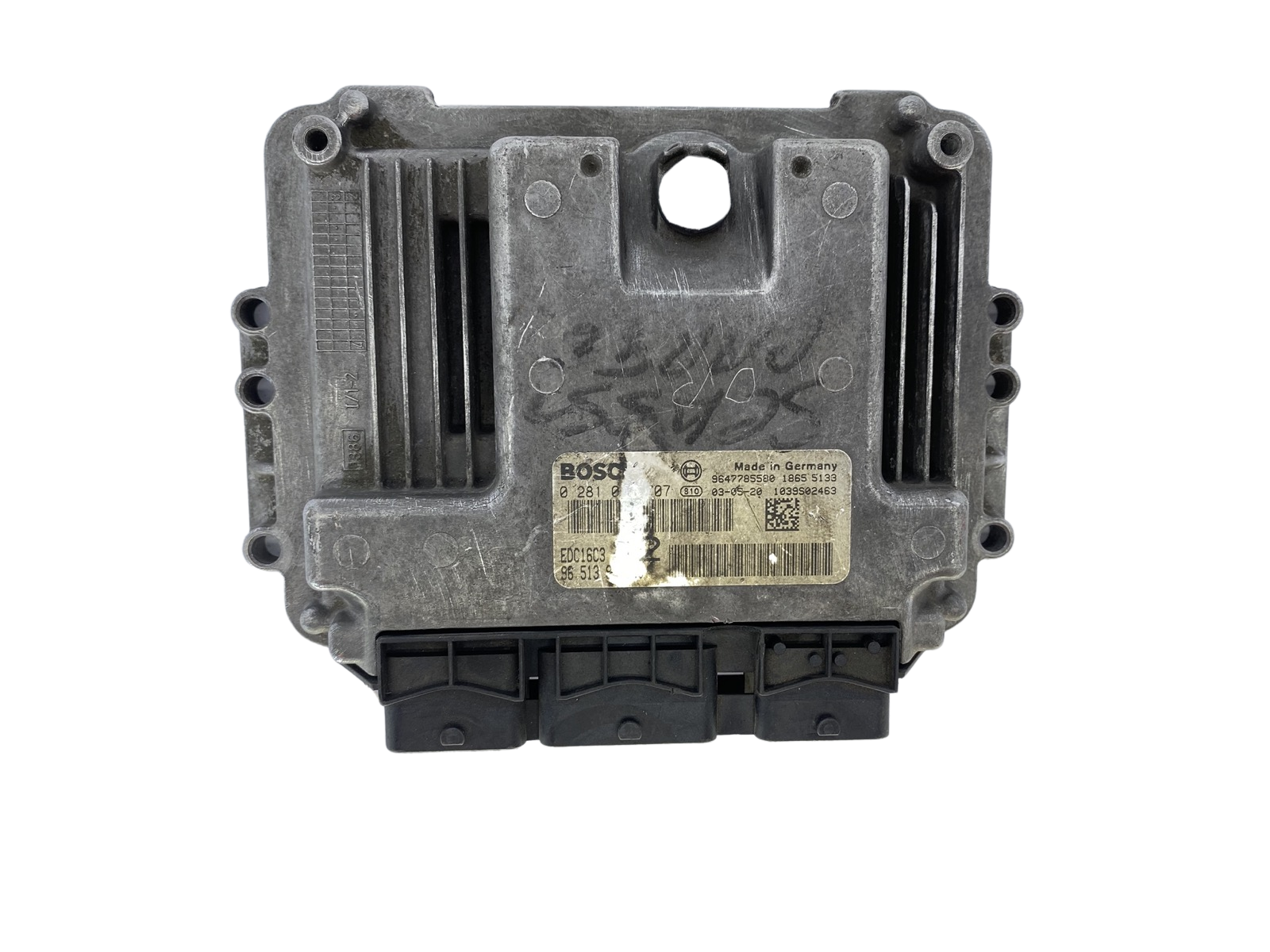 Unidade de Controlo 0281010707 9653197180 9647785580 PSA Bosch 49675 main product photo