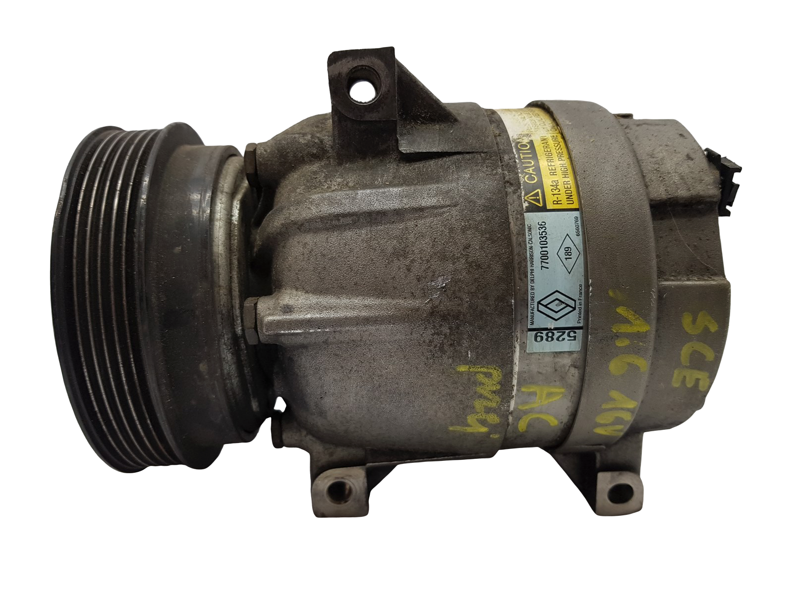Compressor do Ar Condicionado Renault Scenic I 7700103536 1135289 5289 Delphi 7039 main product photo