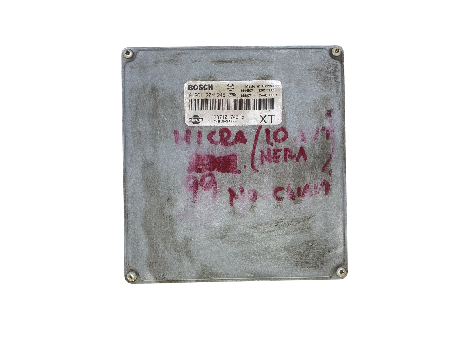 Unidade de Controlo 0261204245 23710 74B15 Nissan Bosch 54123 main product photo