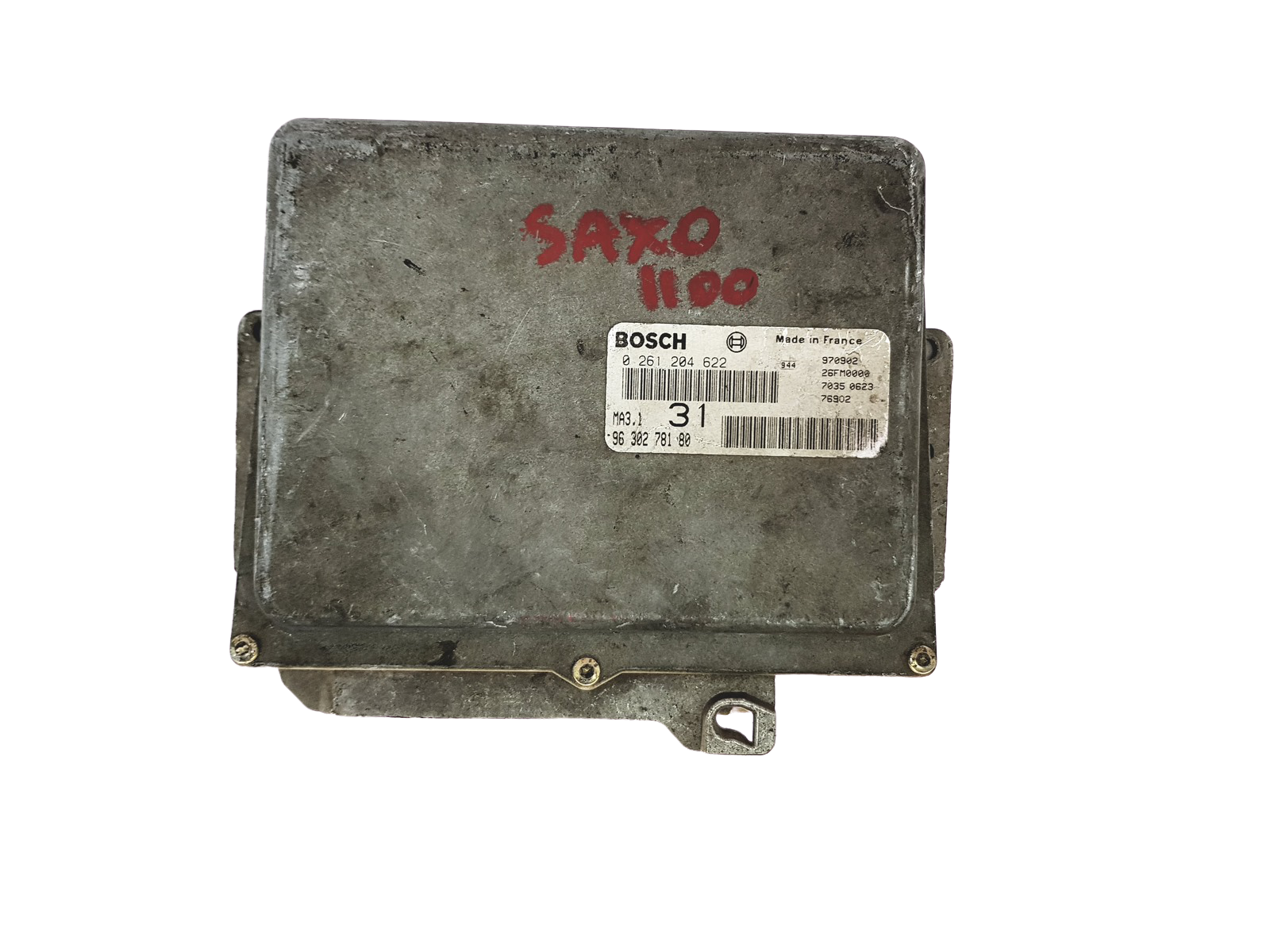 Unidade de Controlo 0261204622 9630278180 26FM0000 MA3.1 PSA Bosch 24956 main product photo