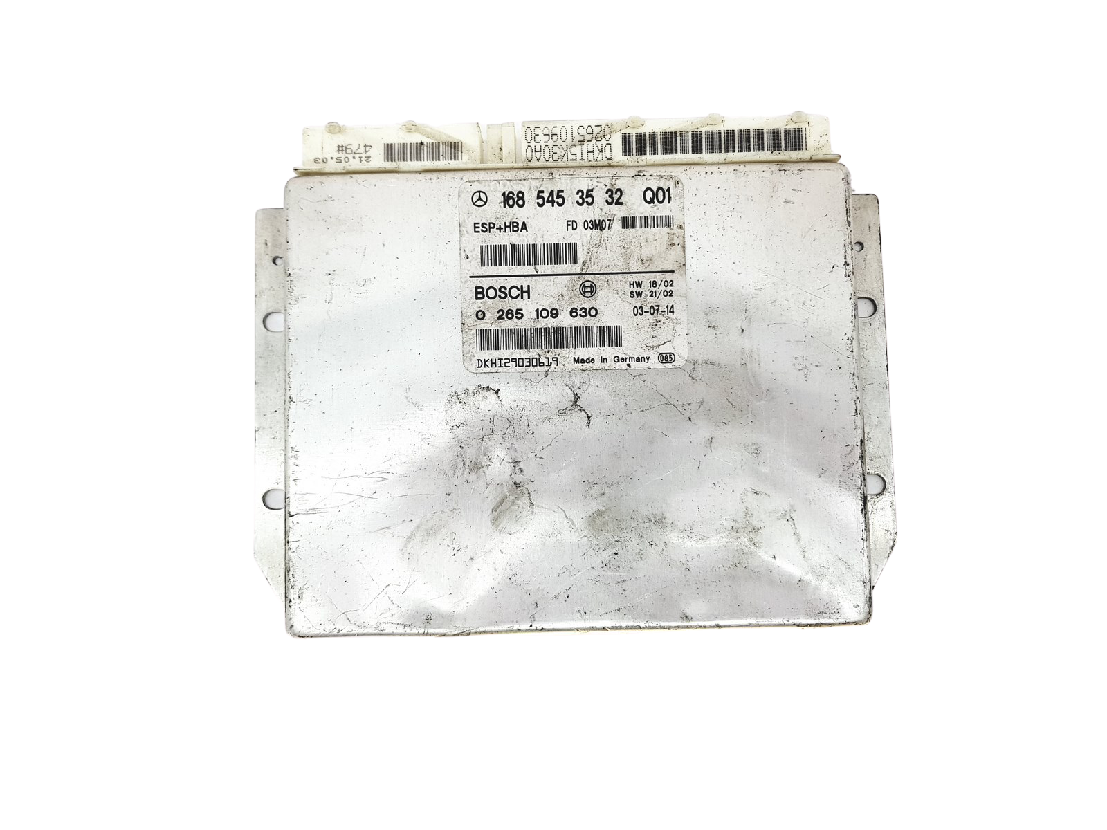 Unidade de Controlo ESP Mercedes 1685453532 0265109630 Bosch 27835 main product photo
