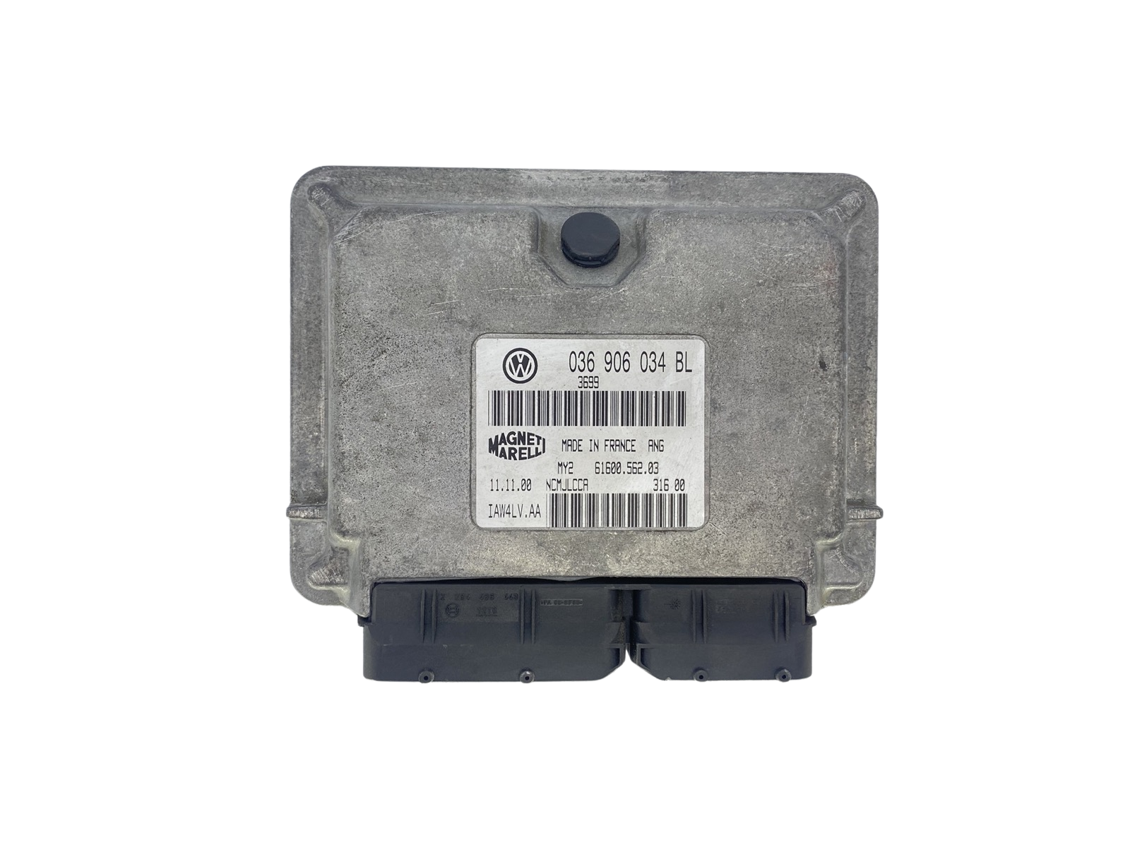 Unidade de Controlo 036906034BL 61600.562.03 IAW4LV.AA Skoda Magneti 56069 main product photo