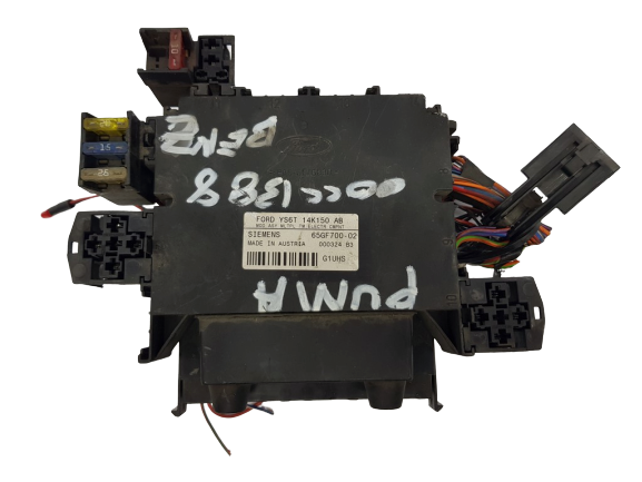 Caixa de fusíveis Ford YS6T14K150AB 65GF700-02 Siemens main product photo