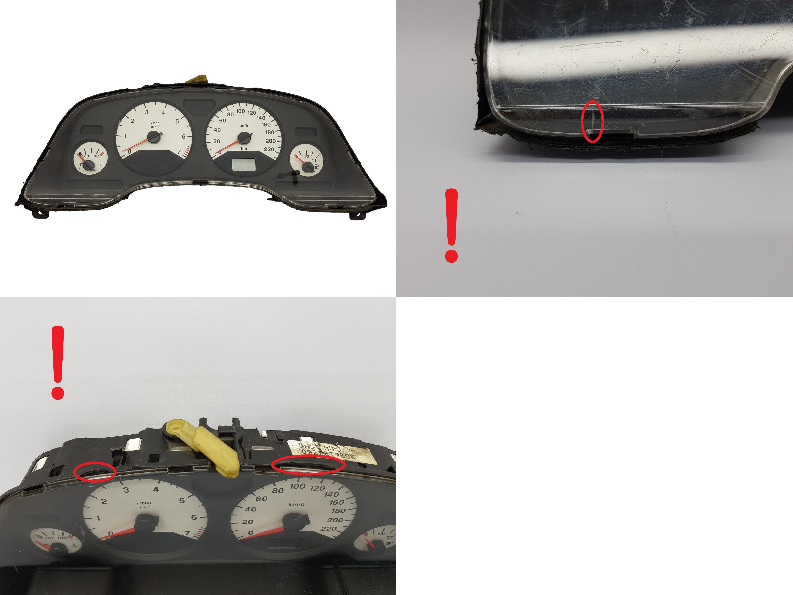 Conta-rotações Opel Zafira A 09228776GK 110080070007 3116 main product photo