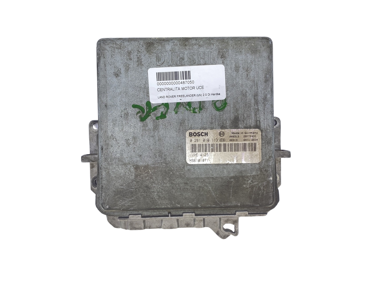 Unidade de Controlo 0281010113 MSB101071 Land Rover Bosch 59644 main product photo
