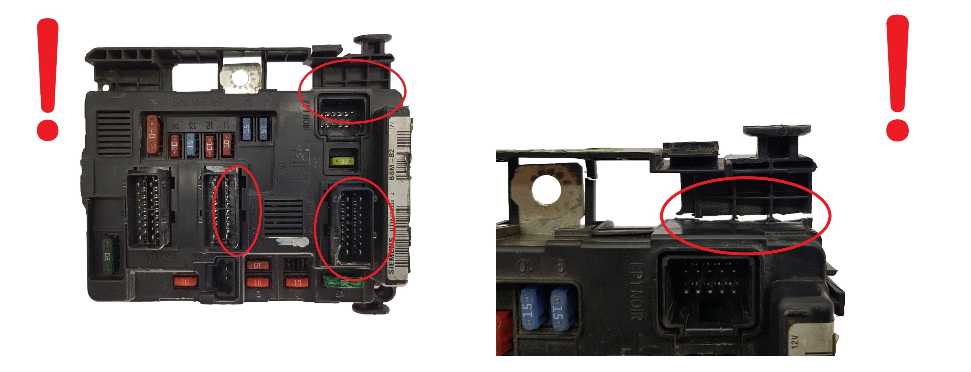 Unidade de Controlo BSM-B2 9650618580 U118470002J PSA Siemens 2195 main product photo