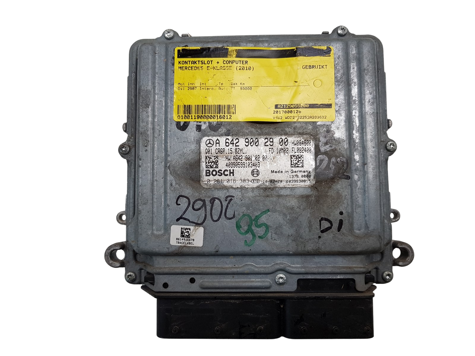 Unidade de Controlo Mercedes-Benz E A6429002900 0281016383 3.0 CDI 1079 main product photo