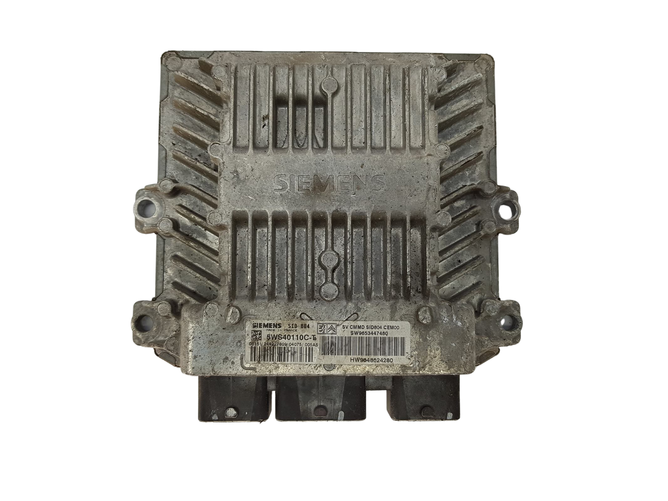 Unidade de Controlo 9653447480 9648624280 5WS40110C-T PSA Siemens 14630 main product photo