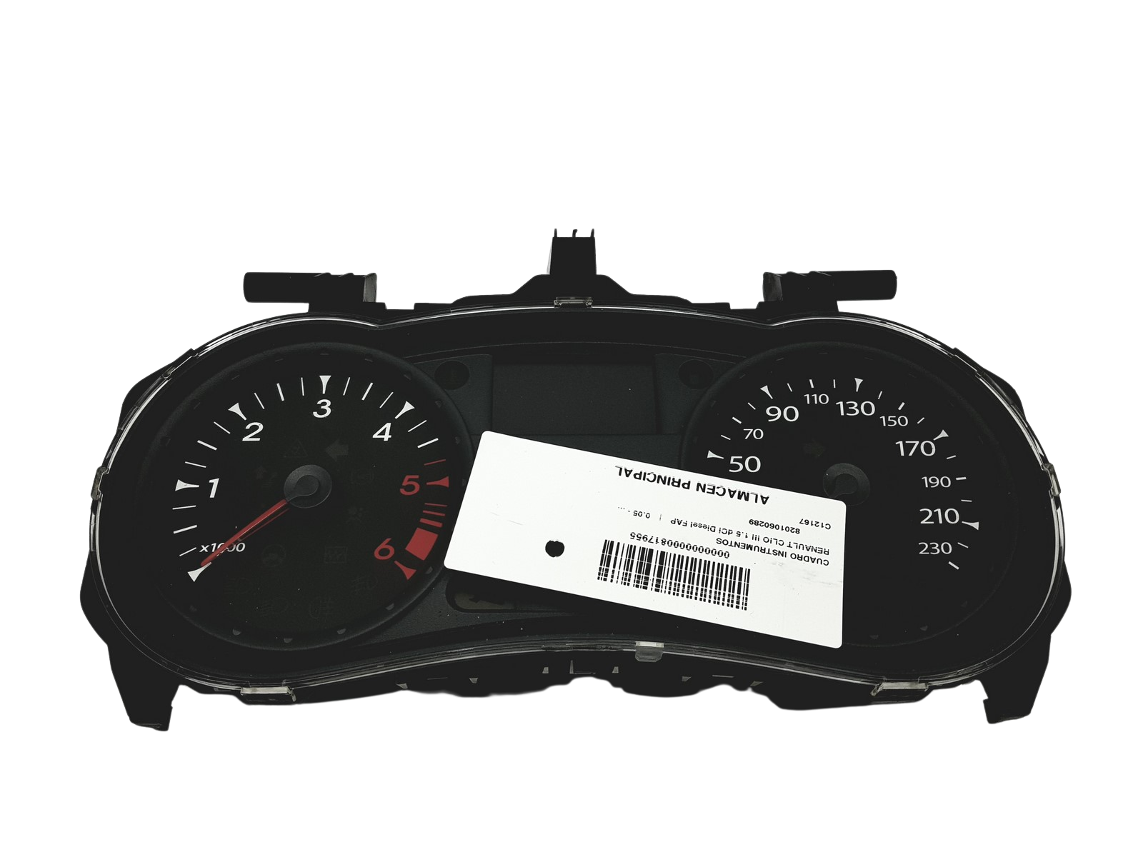 Velocímetro Renault Clio 3 8201060289 B Visteon main product photo