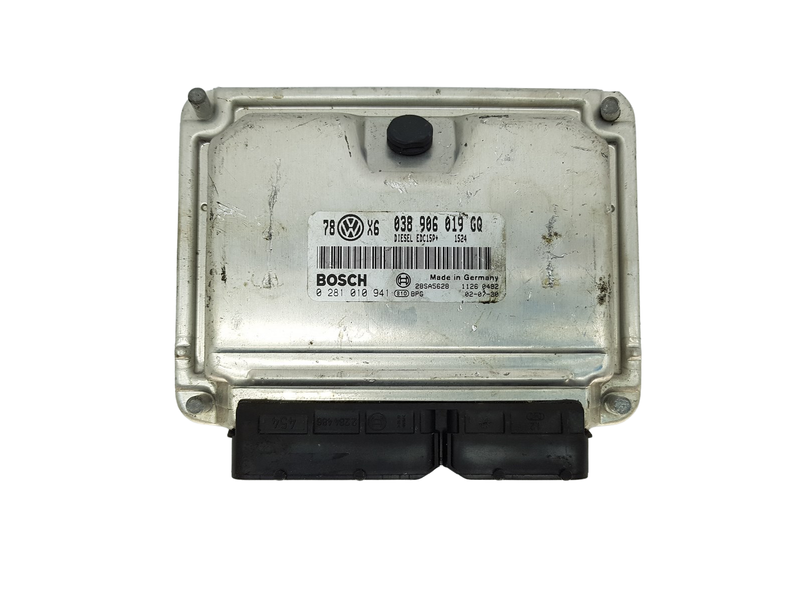 Unidade de Controlo 038906019GQ 0281010941 Volkswagen Bosch 14453 main product photo