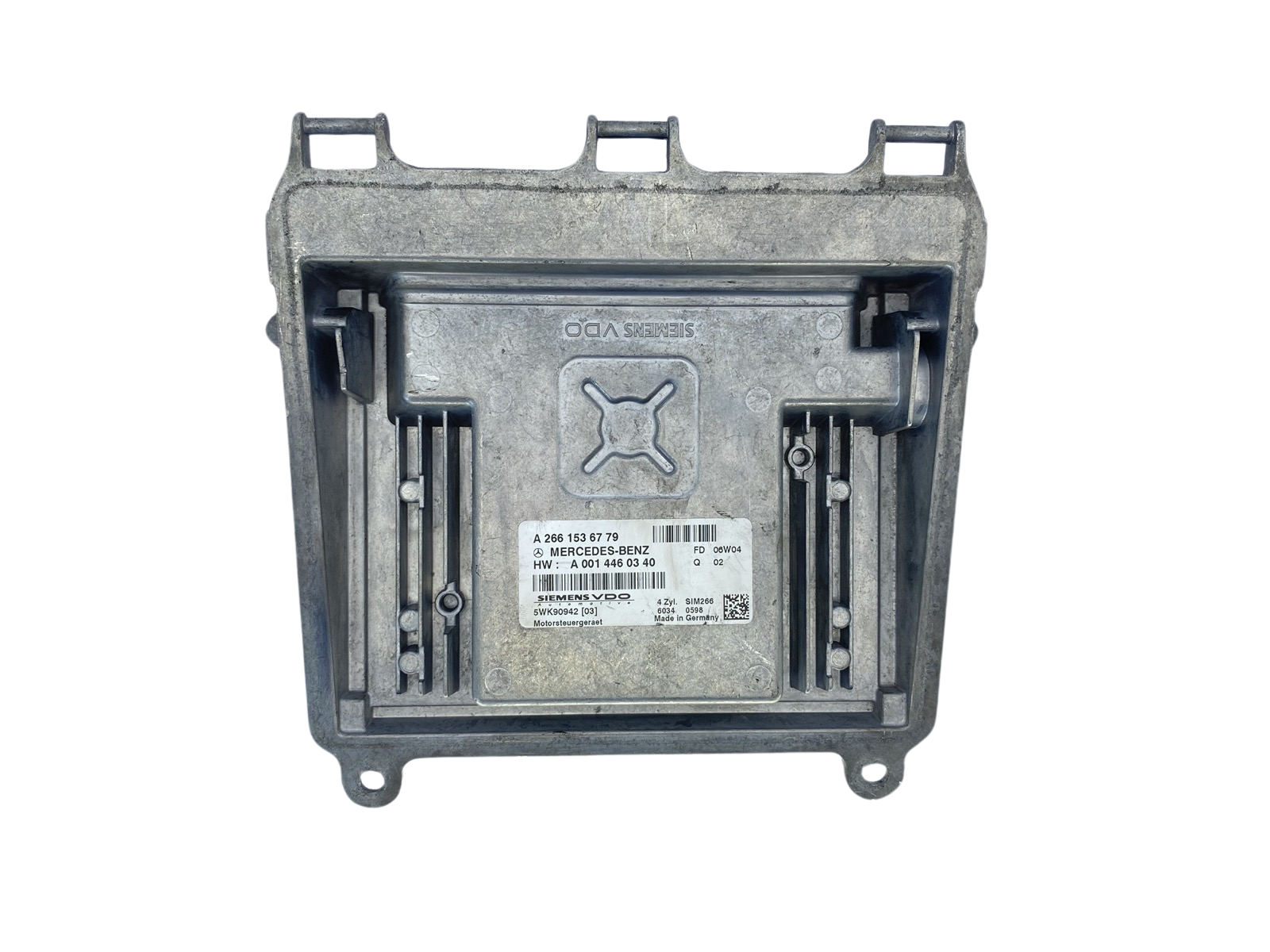Unidade de Controlo A2661536779 A00144603040 5WK90942 Mercedes Siemens main product photo