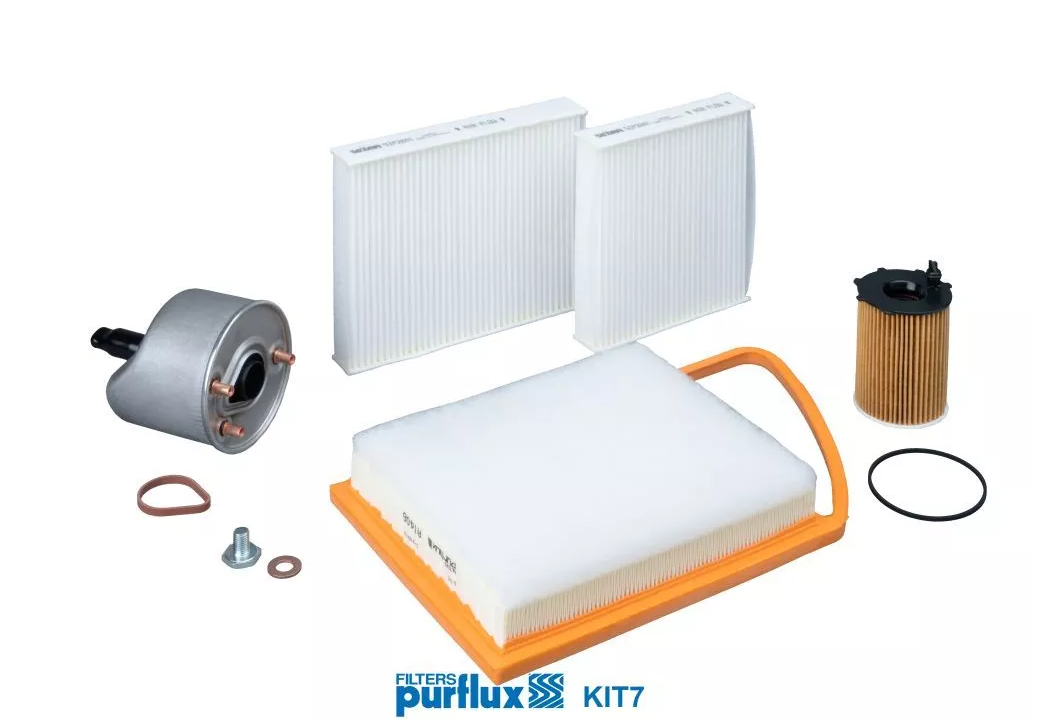 Conjunto de filtros Fazer Citroen Peugeot KIT7 1610693780 Purflux main product photo