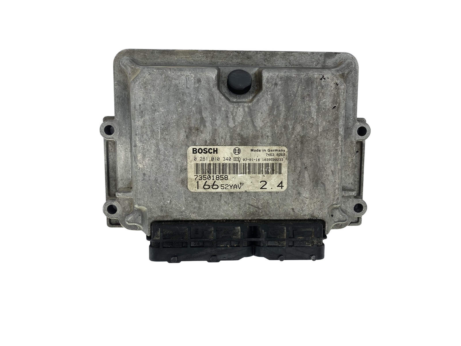 Unidade de Controlo 73501858 0281010340 16652YAV Alfa Romeo Bosch 50488 main product photo