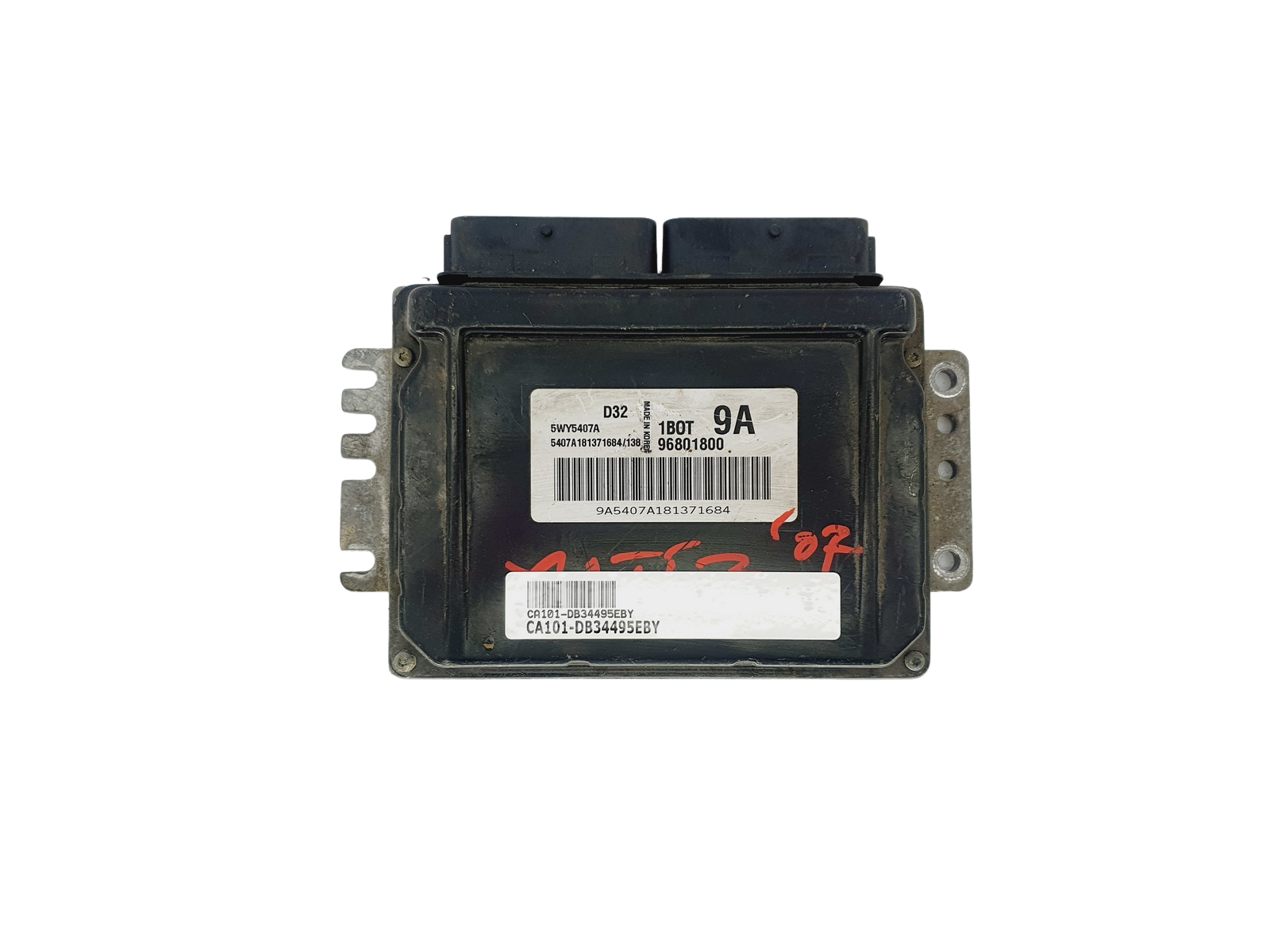 Unidade de Controlo 96801800 5WY5407A D32 1B0T 9A Chevrolet Kemsco 34495 main product photo