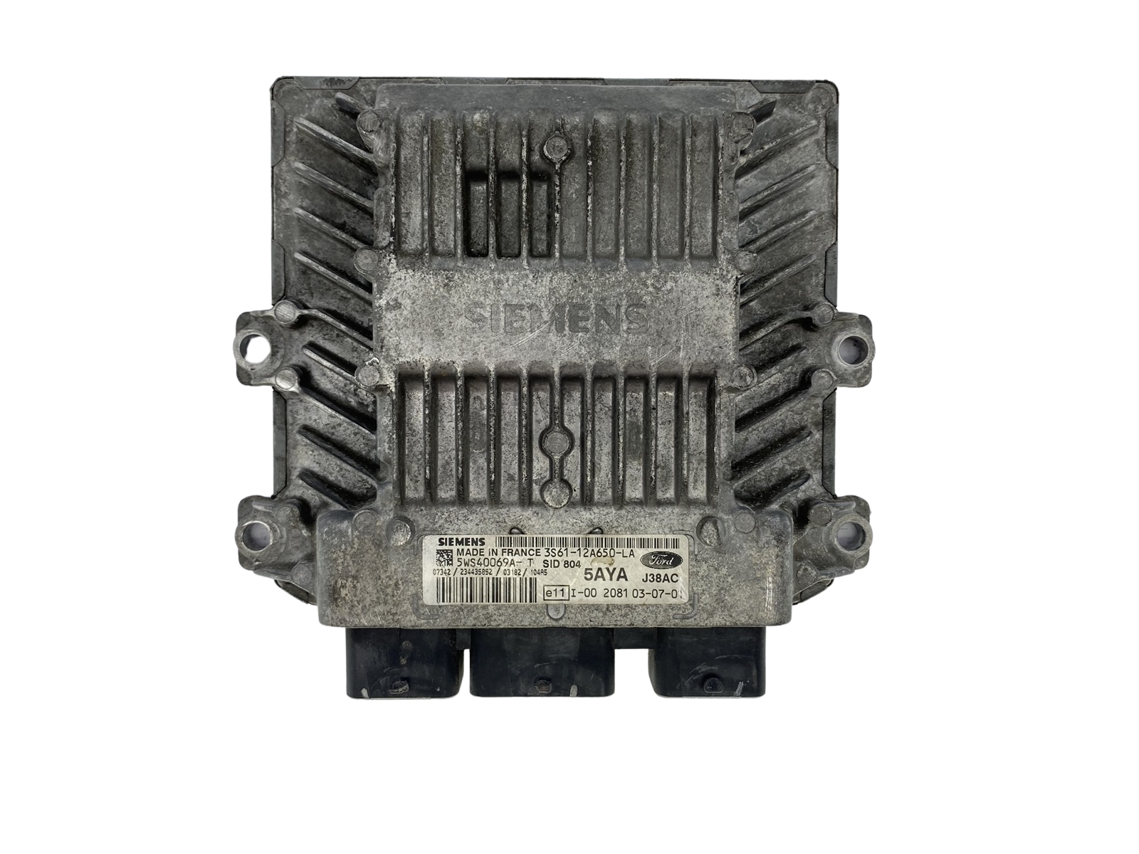 Unidade de Controlo 3S61-12A650-LA 5WS40069A-T 5AYA SID 804 Ford Siemens 52992 main product photo