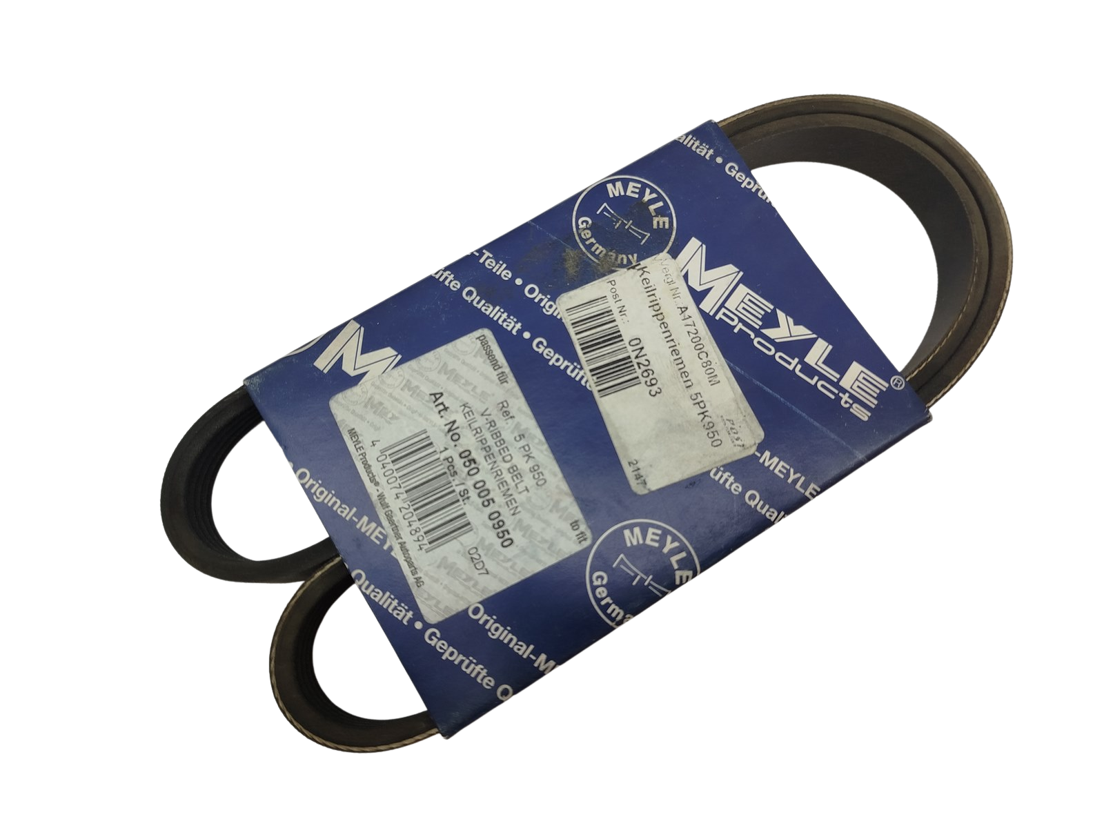 Correia de transmissão 5PK950 0500050950 Meyle main product photo