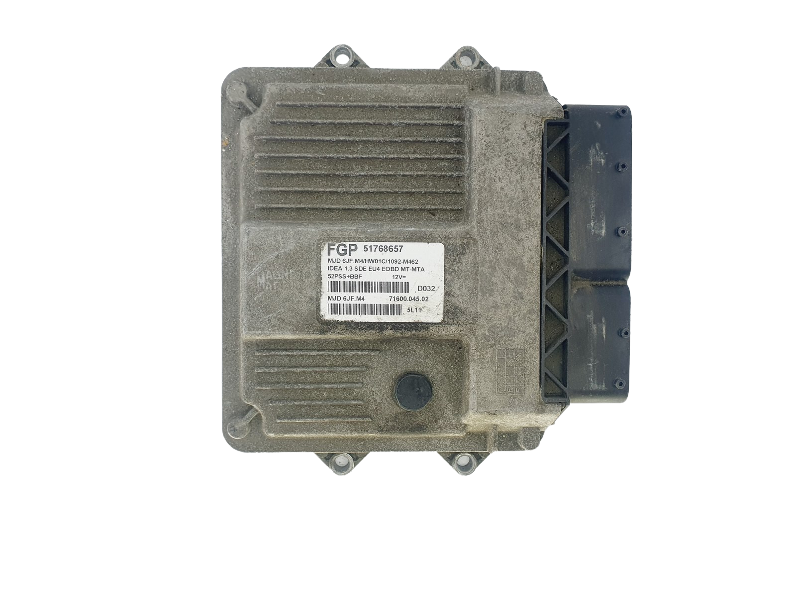 Unidade de Controlo MJD6JF.M4 51768657 71600.045.02 Fiat FGP 47751 main product photo