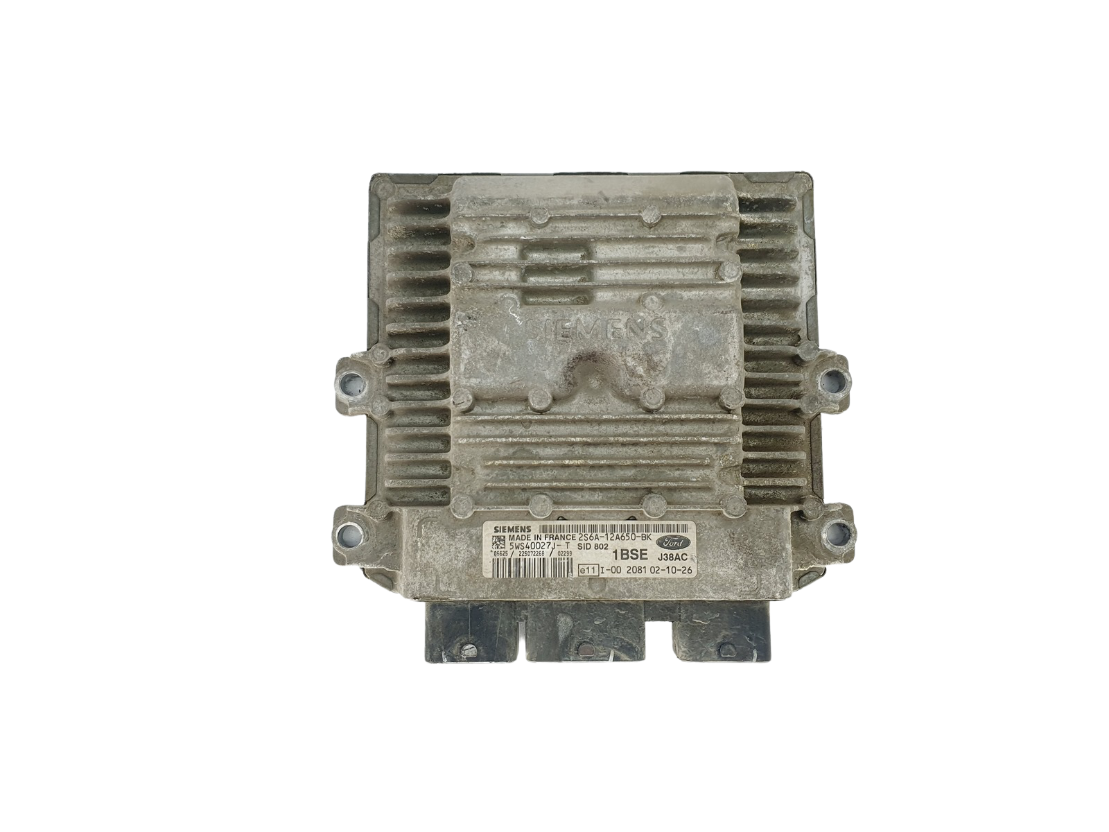 Unidade de Controlo 2S6A-12A650-BK 5WS40027J-T SID 802 Ford Siemens 38865 main product photo