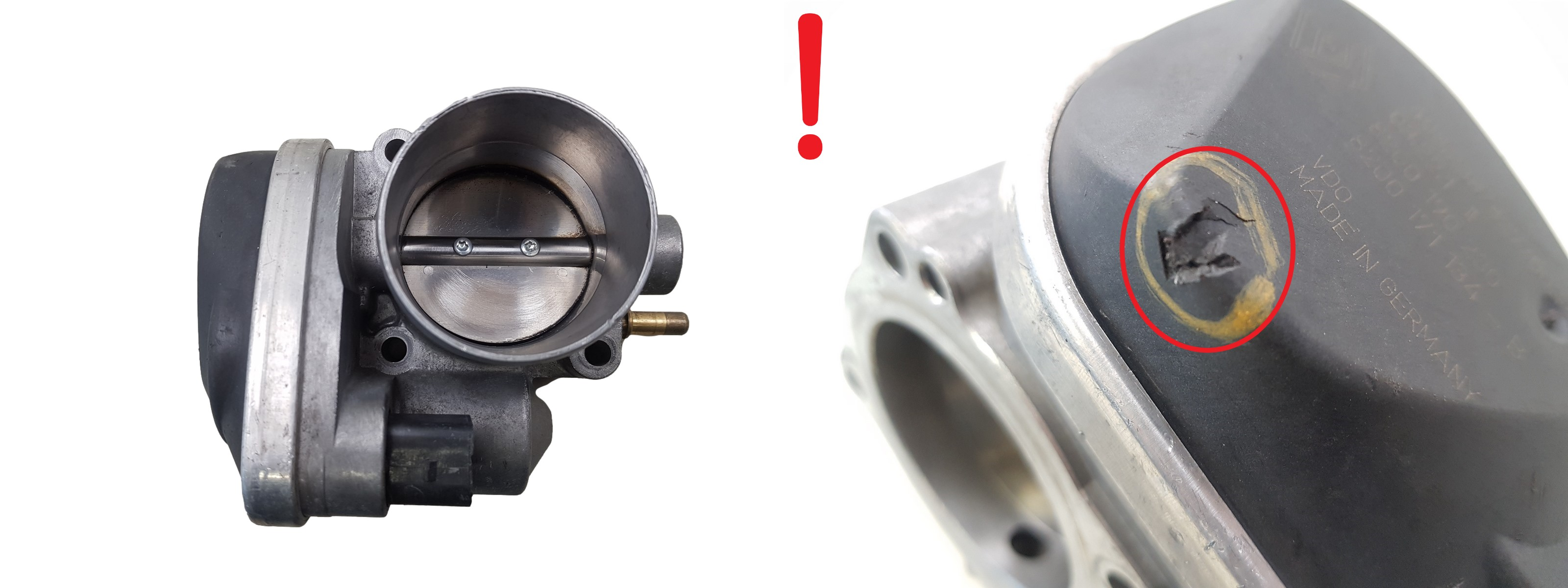 Válvula do corpo do acelerador Renault 8200171134 8200190230 1.6 16V 1358 main product photo