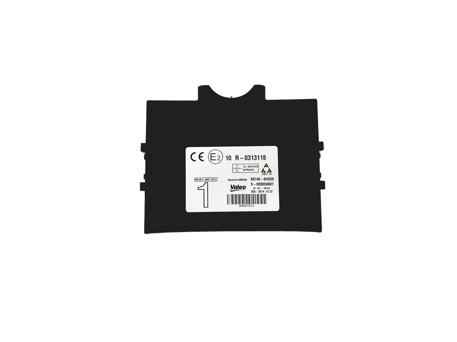 Módulo da unidade de controle Toyota 10R-0313118 89740-0H030 Valeo main product photo