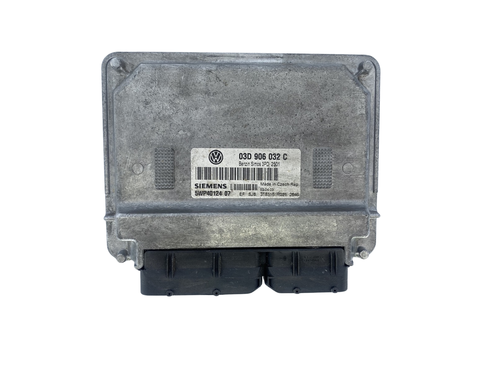 Unidade de Controlo VW 03D906032C 5WP40124 07 Siemens 50058 main product photo