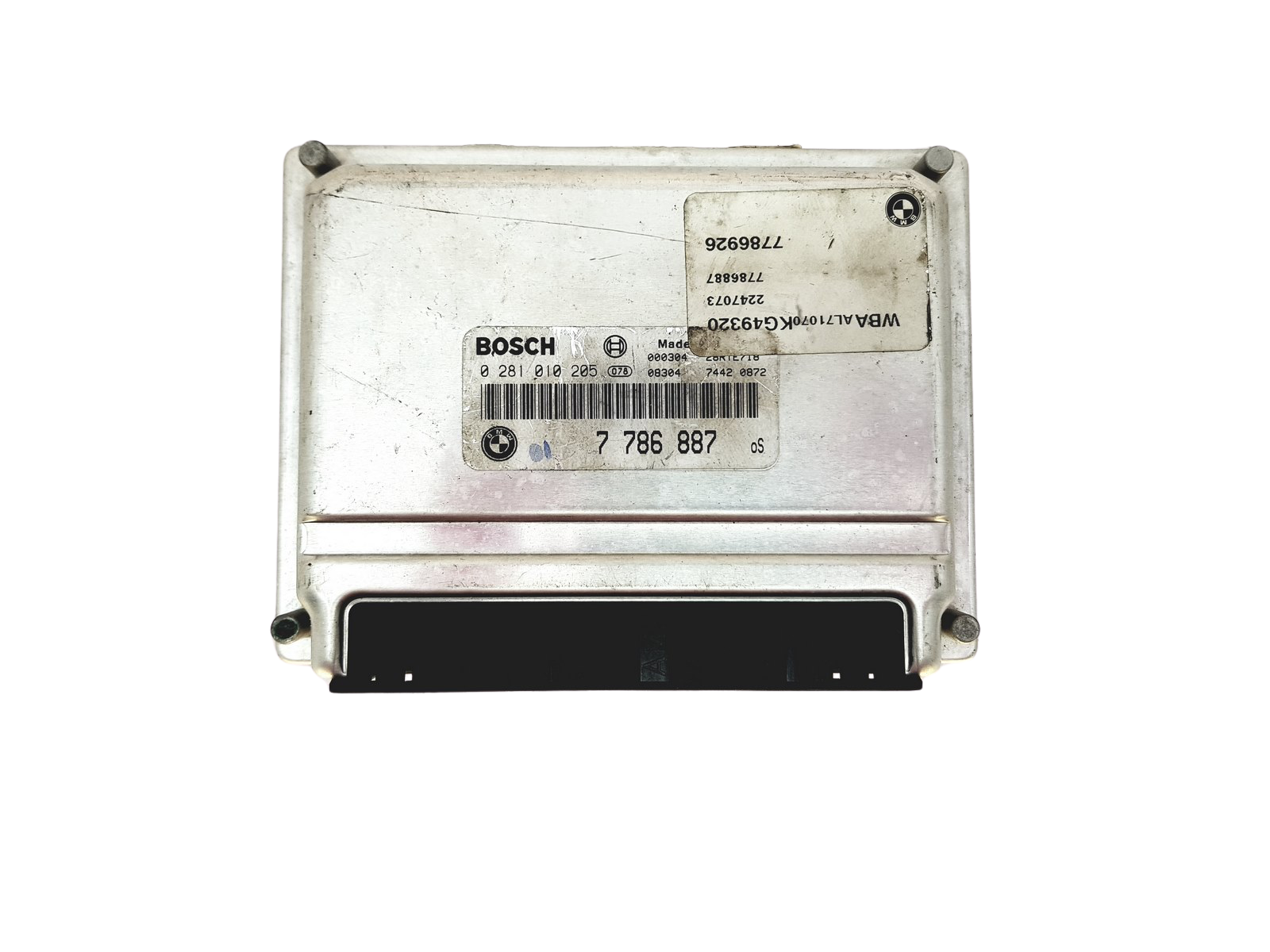 Unidade de Controlo BMW 7786887 0281010205 Bosch main product photo