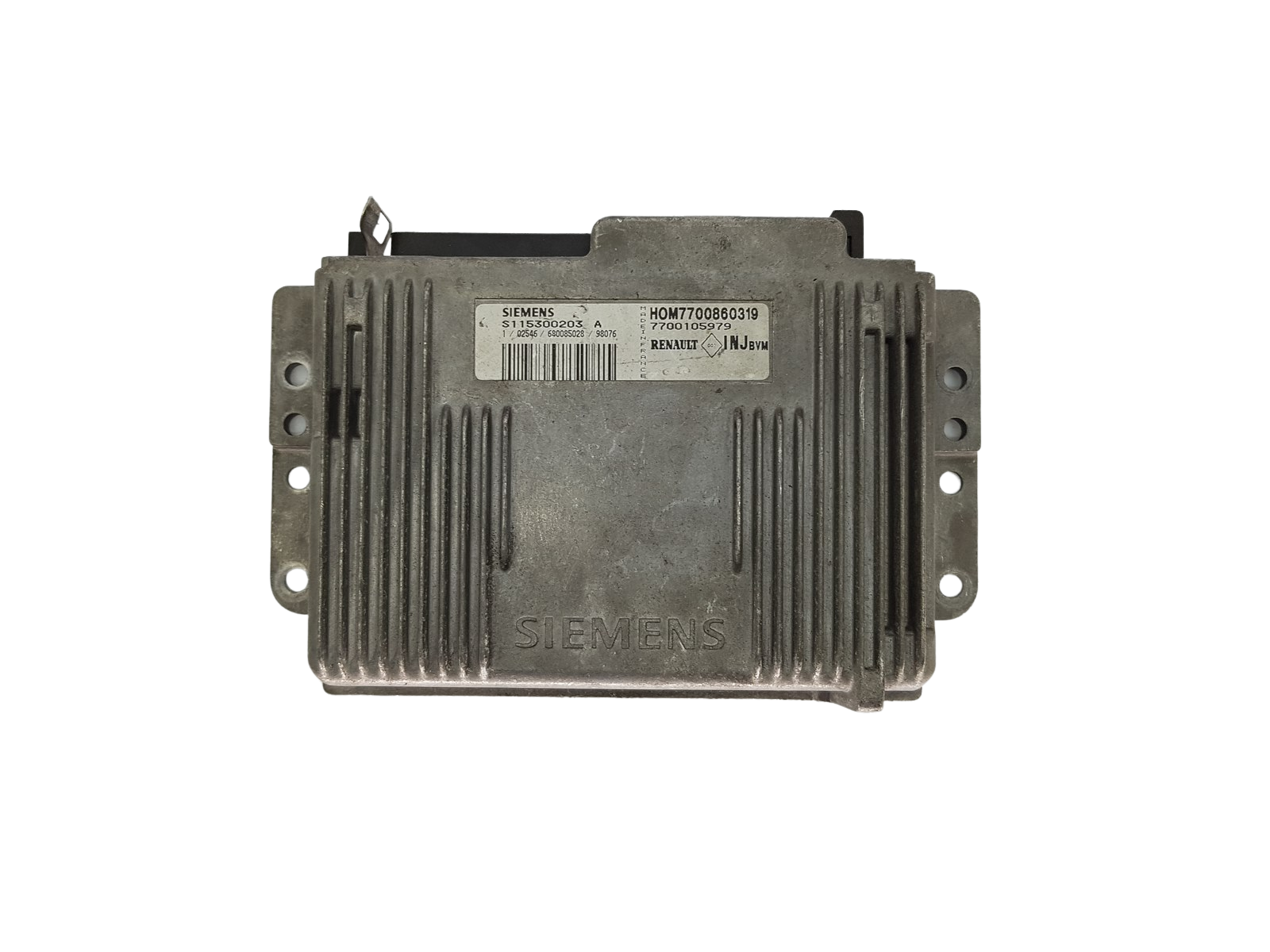 Unidade de Controlo 7700105979 7700860319 S115300203A Renault Siemens 17849 main product photo