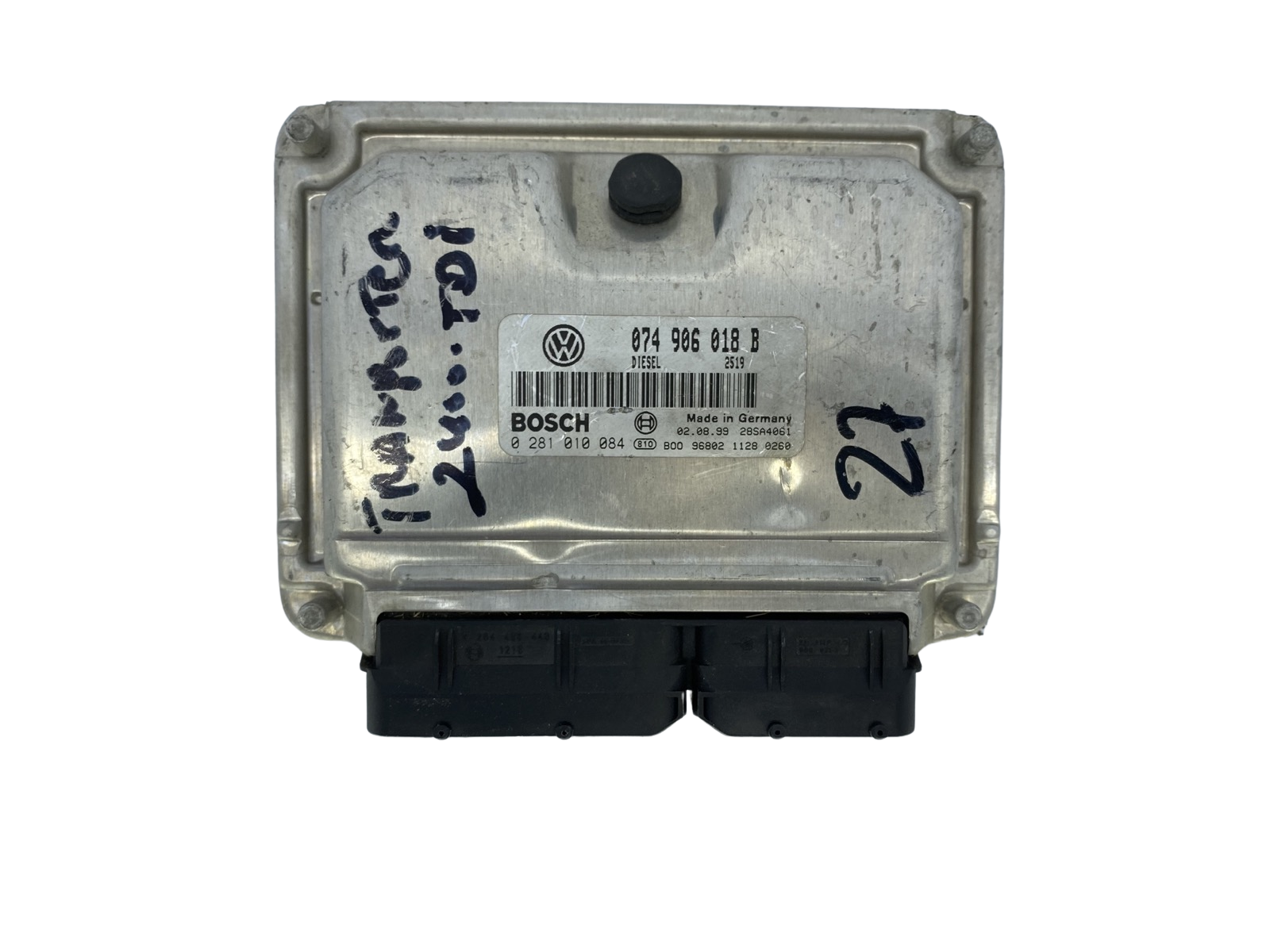 Unidade de Controlo 074906018B 0281010084 VW Bosch 52466 main product photo