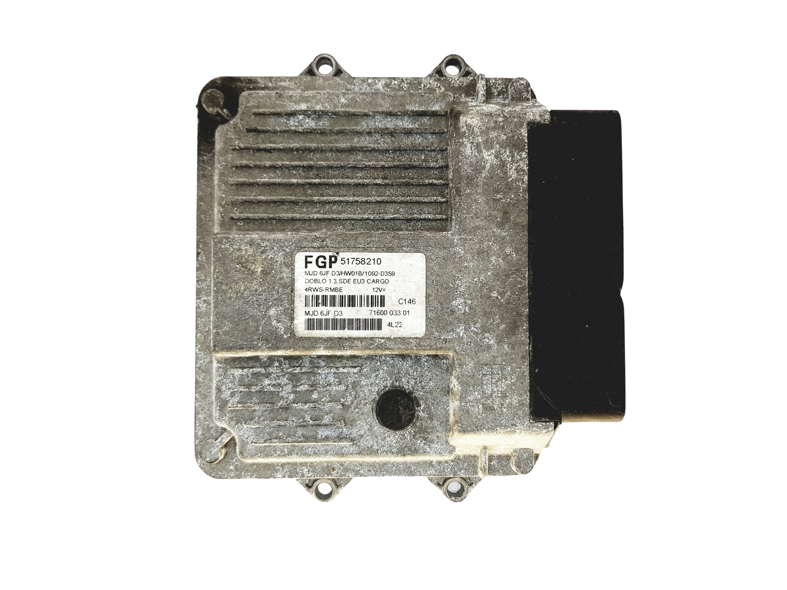 Unidade de Controlo MJD6JF.D3 51758210 Fiat Magneti Marelli 24251 main product photo