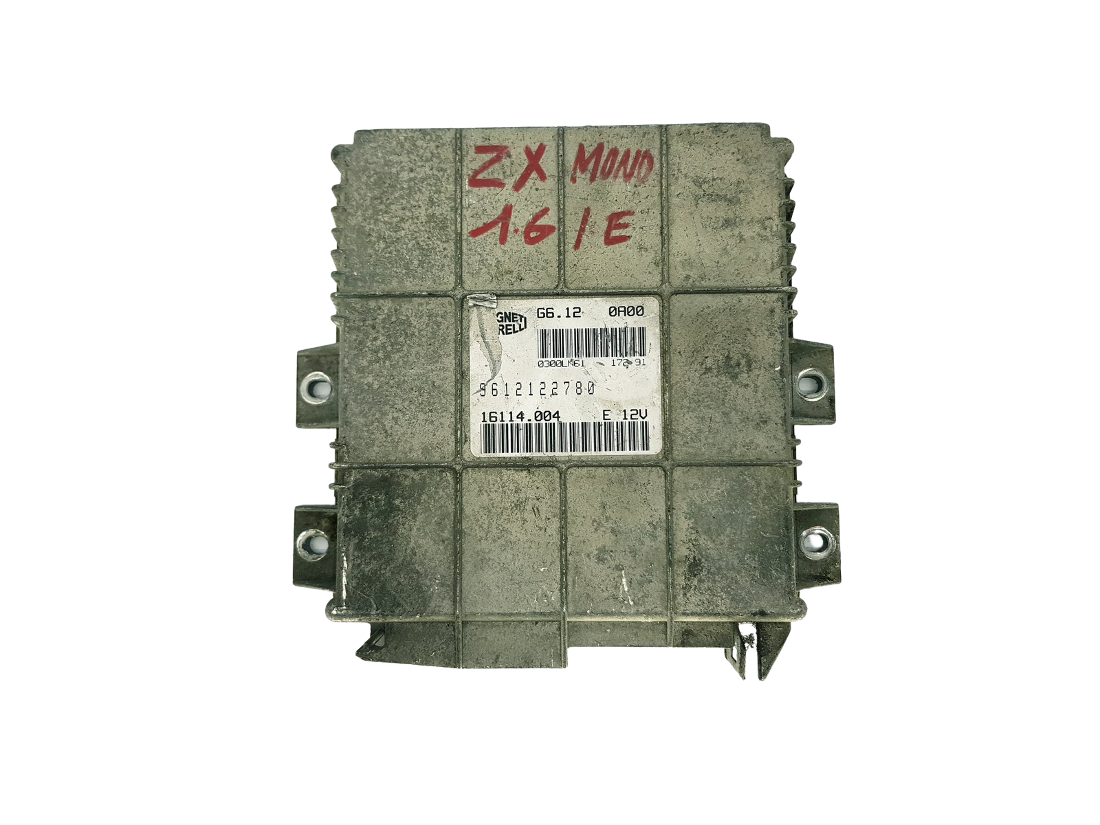 Unidade de Controlo 9612122780 16114.004 G6.120A00 PSA Magneti Marelli 34197 main product photo