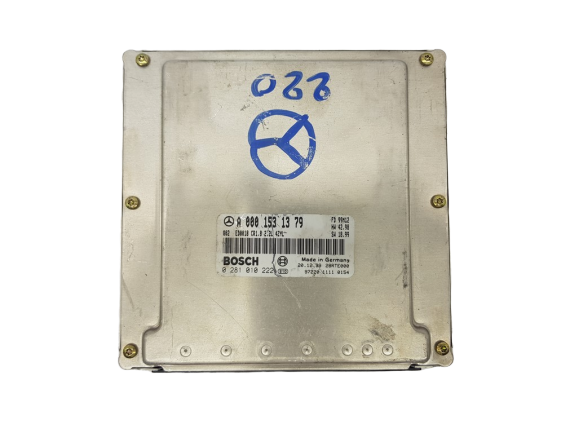 Unidade de Controlo do Motor ECU Mercedes A001531379 0281010222 Bosch main product photo