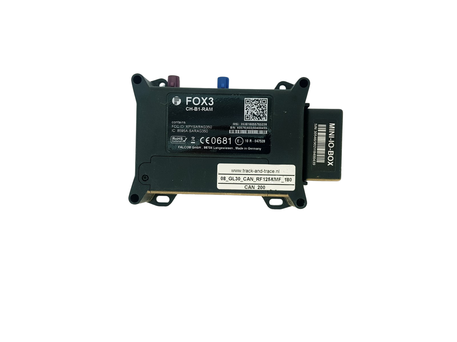 Módulo da unidade de controle FOX3 10R-047528 XPYSARAG350 8595A-SARAG350 main product photo